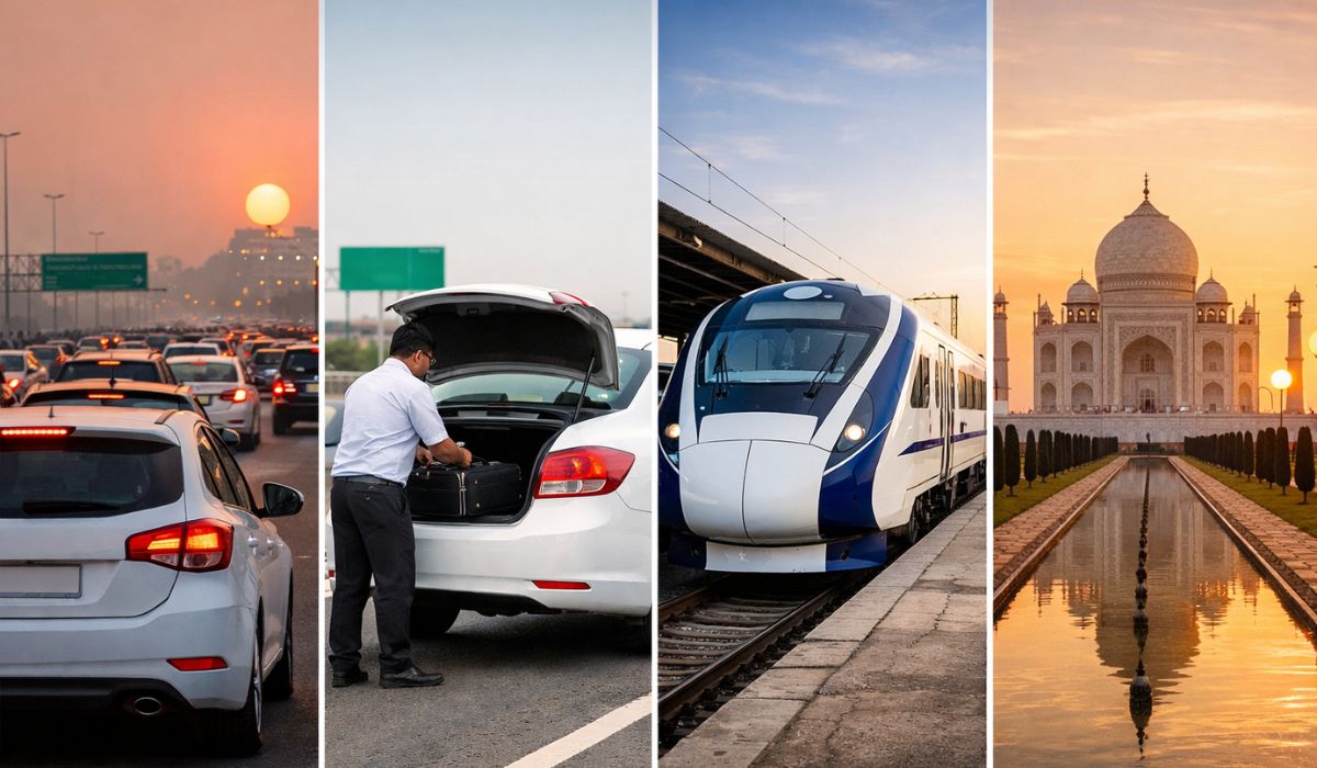  Delhi to Agra Taxi Service – Safe & Luxury Cab Booking